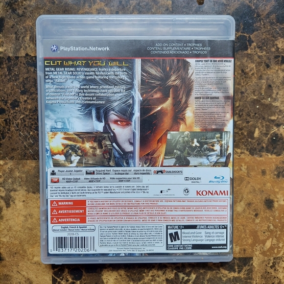 MetalGear Rising (PS3) - Picture 2 of 3